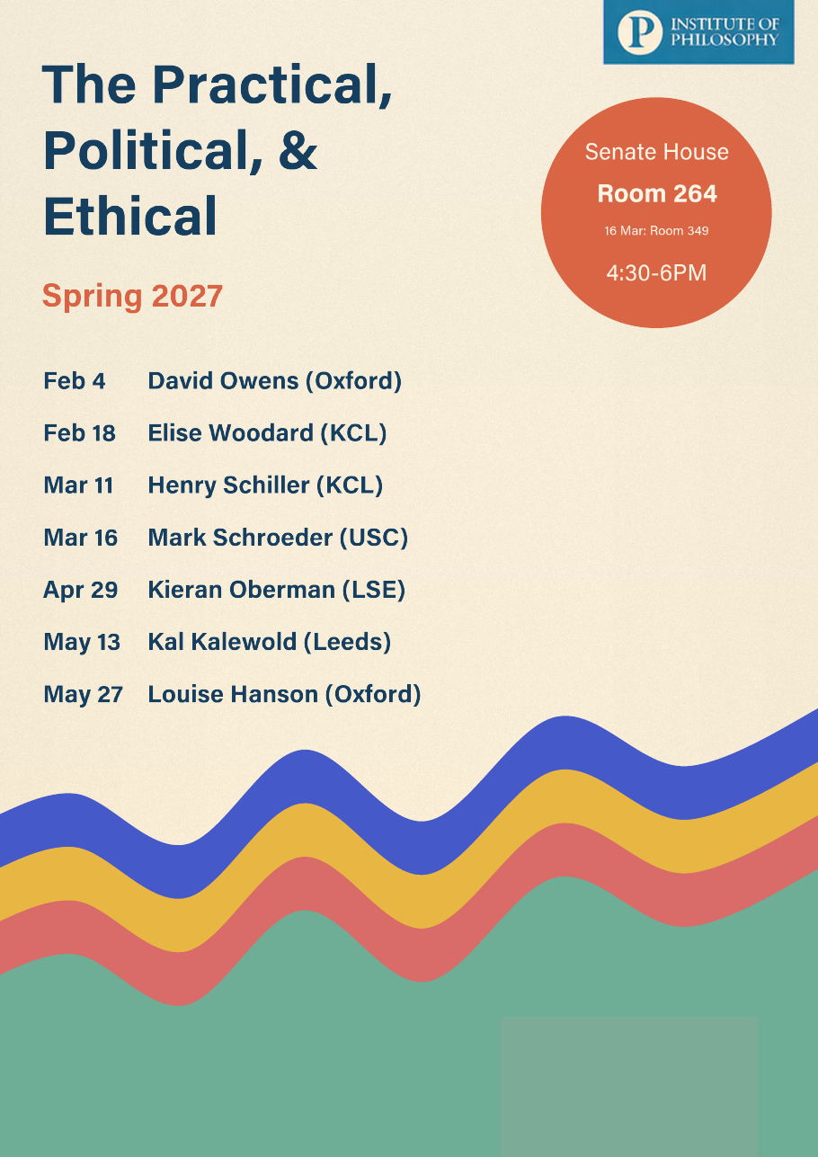 Spring 2027 PPE seminar series poster
